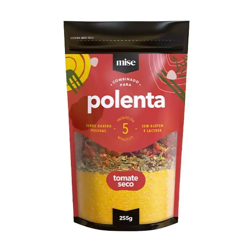 Polenta de Tomate Seco 255gr - Mise