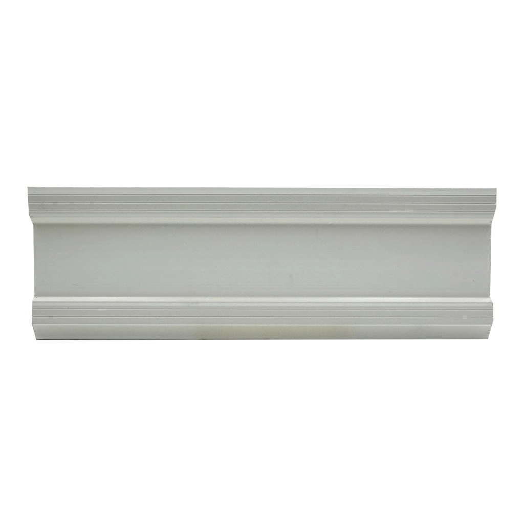 Rodapé De Poliestireno Frisado 10cm X 2,25m Rende 2,25 Metros Casa Grassi - Caixa Com 2,25 M - Branco