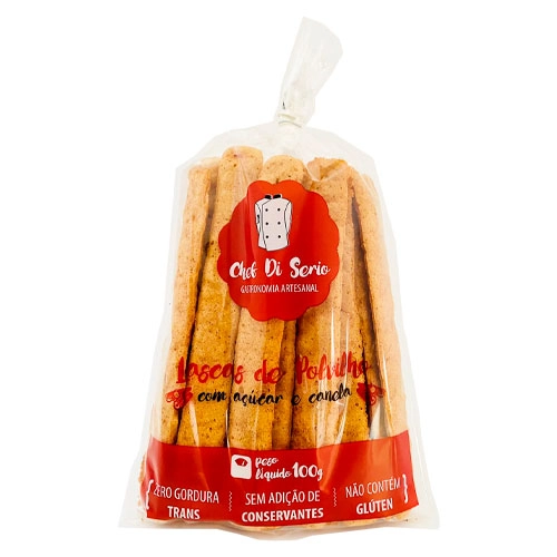Lascas De Polvilho Canela Chef Di Serio 100g