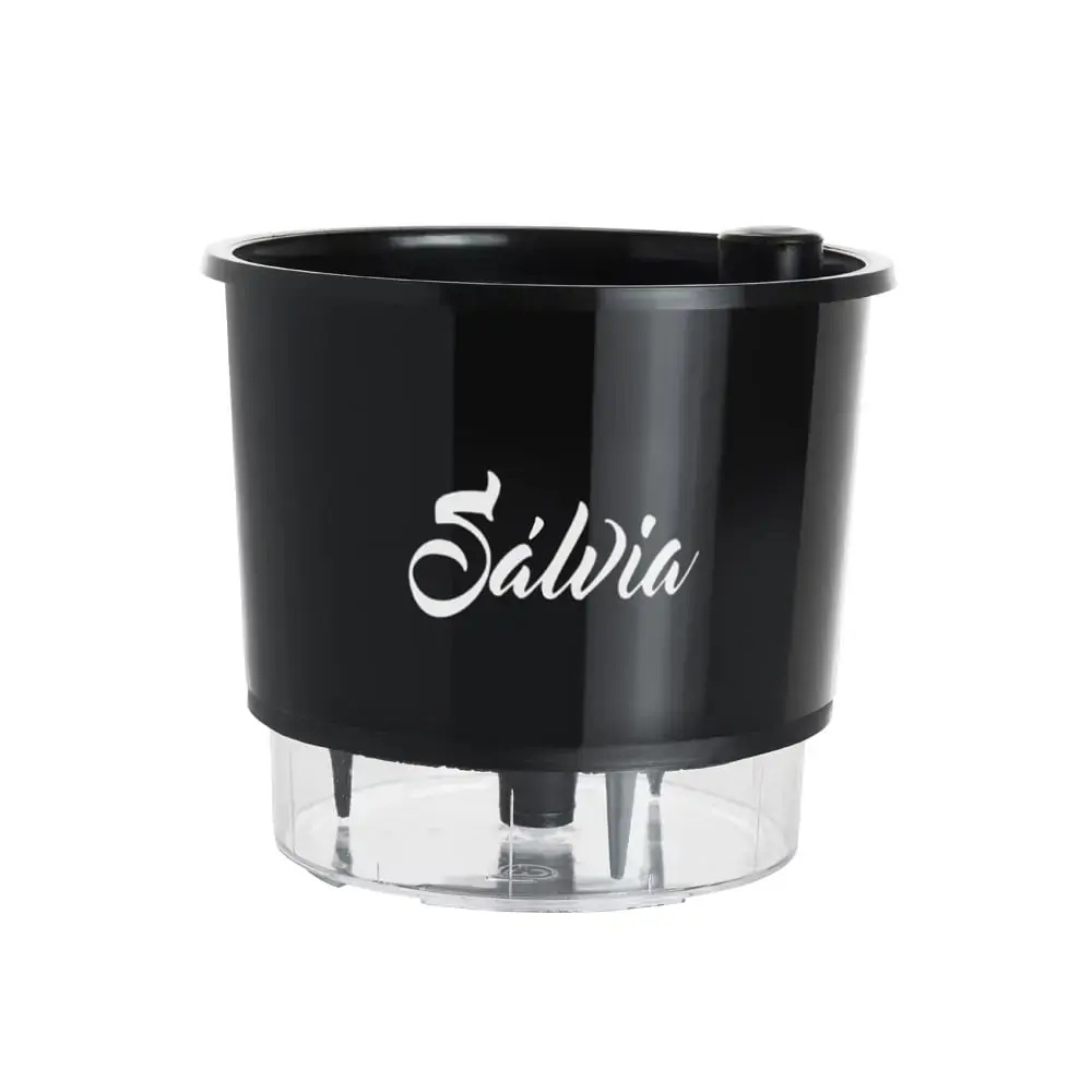 Vaso Raiz Autoirrigavel 03 Preto Salvia