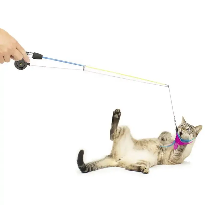 Varinha Pesca Gatinho Catmypet 1 Unidade