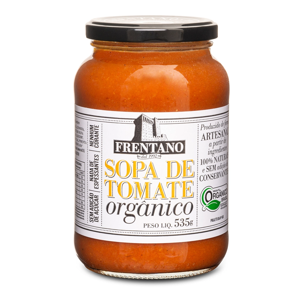 Sopa De Tomate Orgã¢nico Frentano 535g