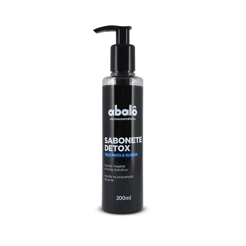 Sabonete Facial Abalo Detox Pele Mista E Oleosa 200ml