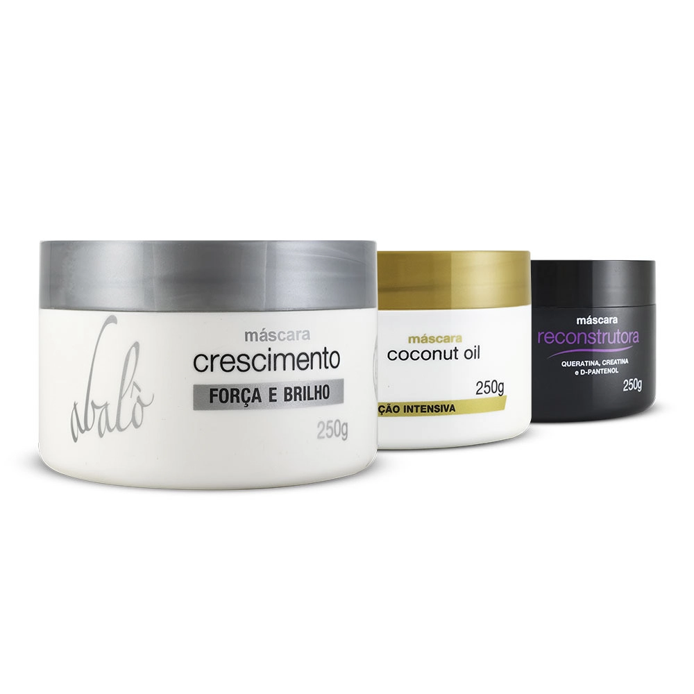 Kit Abalo Kit Cronograma 3x250g