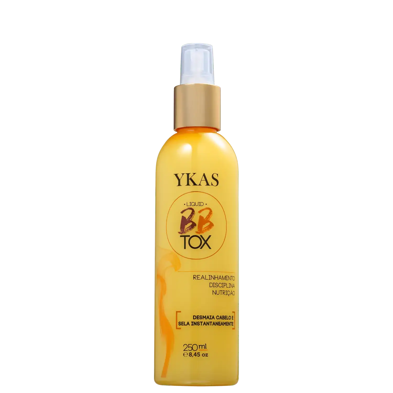 Mascara Ykas Bbtox Desmaia Cabelo 250ml