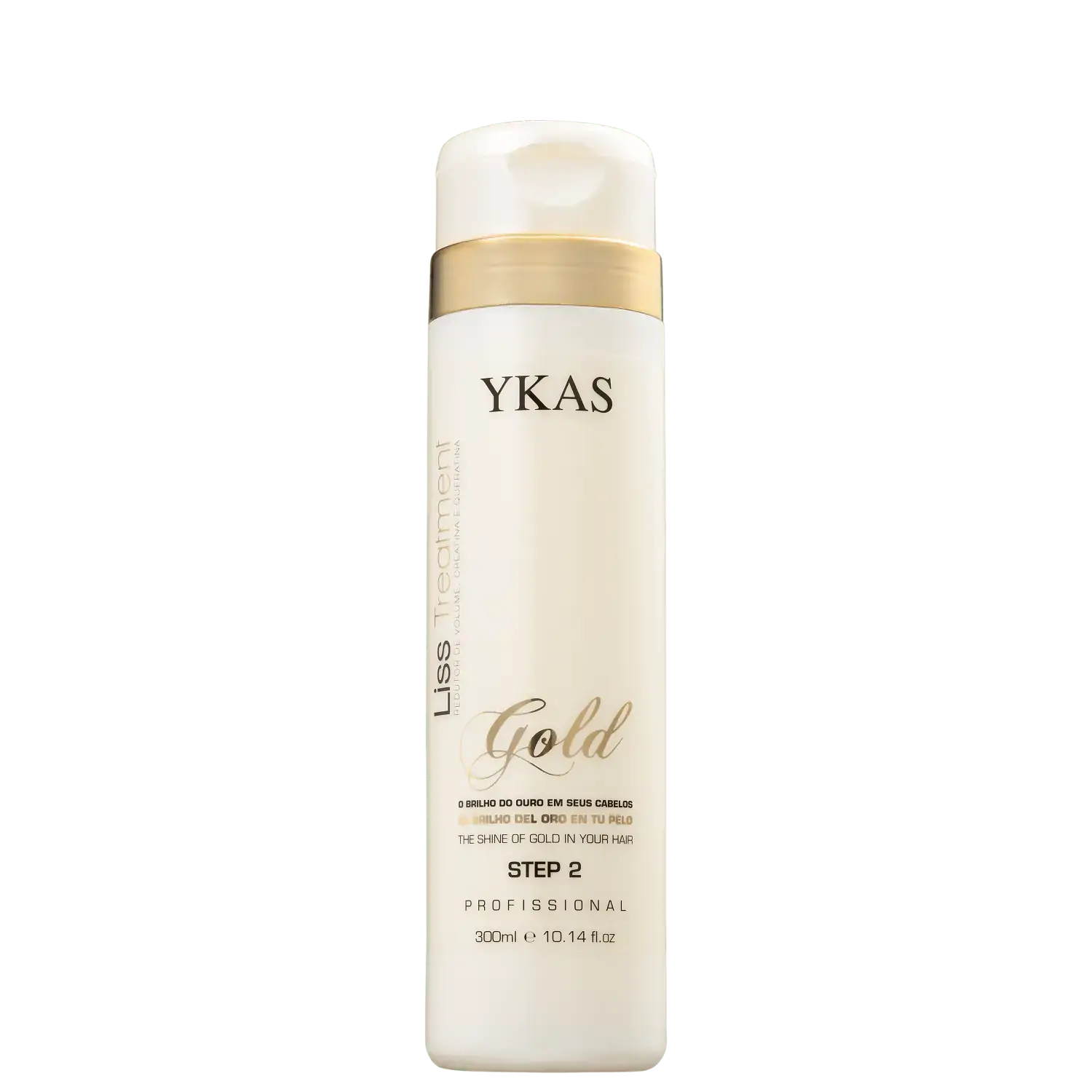 Creme Ykas Escova Prog Gold Passo2 300ml