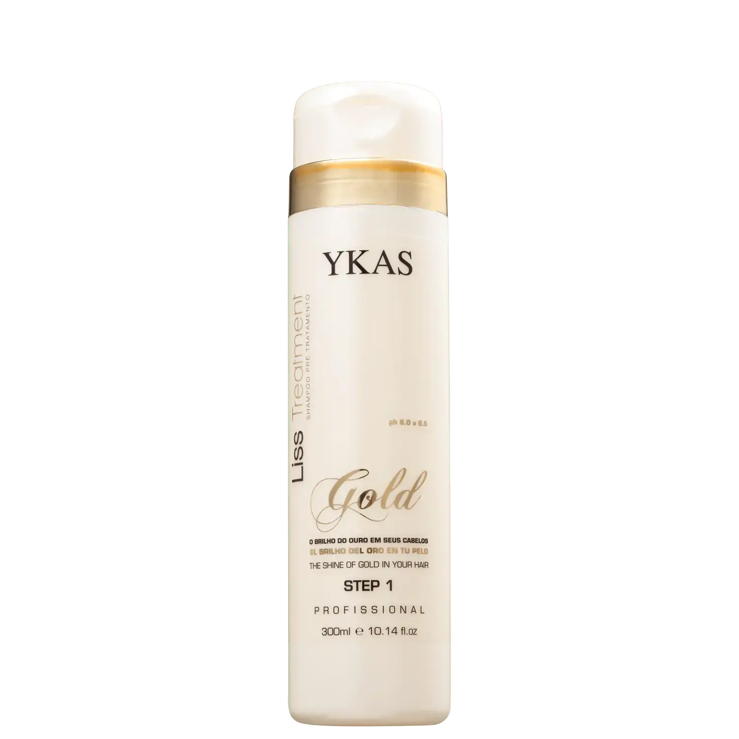 Creme Ykas Escova Prog Gold Passo1 300ml