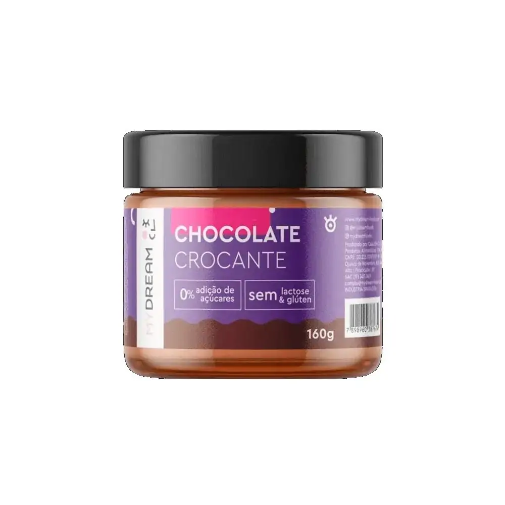Chocolate Crocante My Dream Zero Açúcar 160g