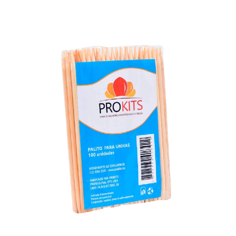 Palito para Unhas Prokits 100un Ref 200