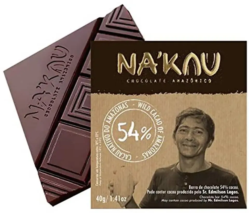 Chocolate 54 Cacau 40g Nakau