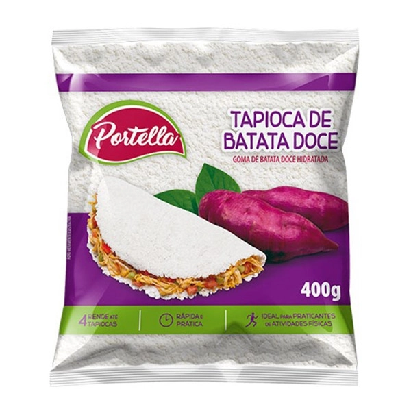 Tapioca De Batata Doce 400g Portella