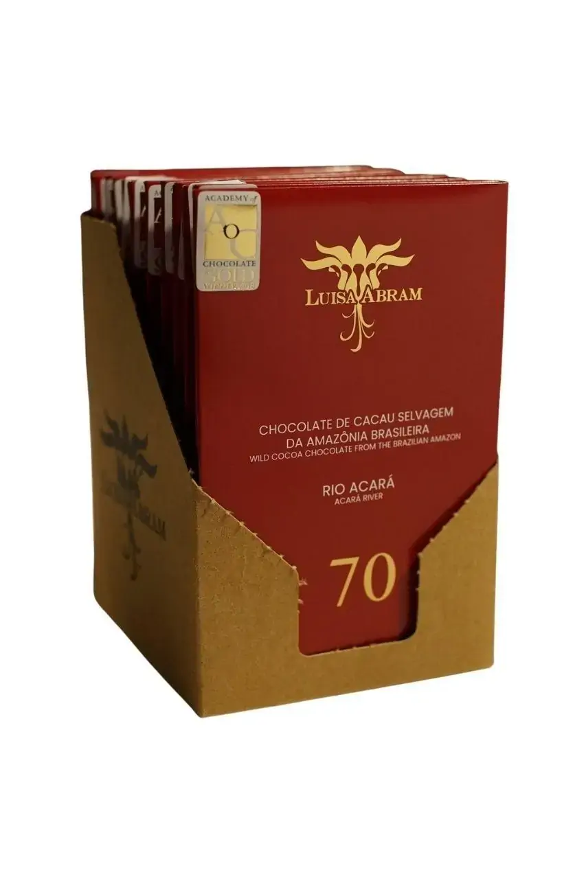 Chocolate Da Amazônia Rio Acará 70 40g Luisa Abram