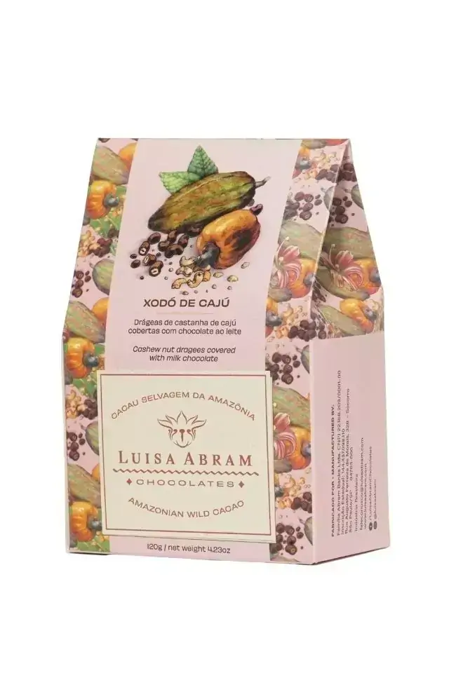 Drágeas de Castanha de Caju com Chocolate ao Leite 120g