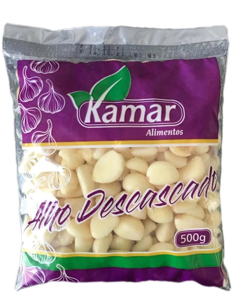 Descascado Alho 500g