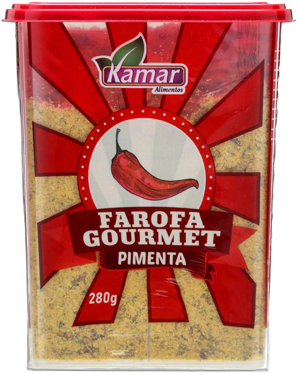 Farofa Kamar Caseira 400g Picante Und