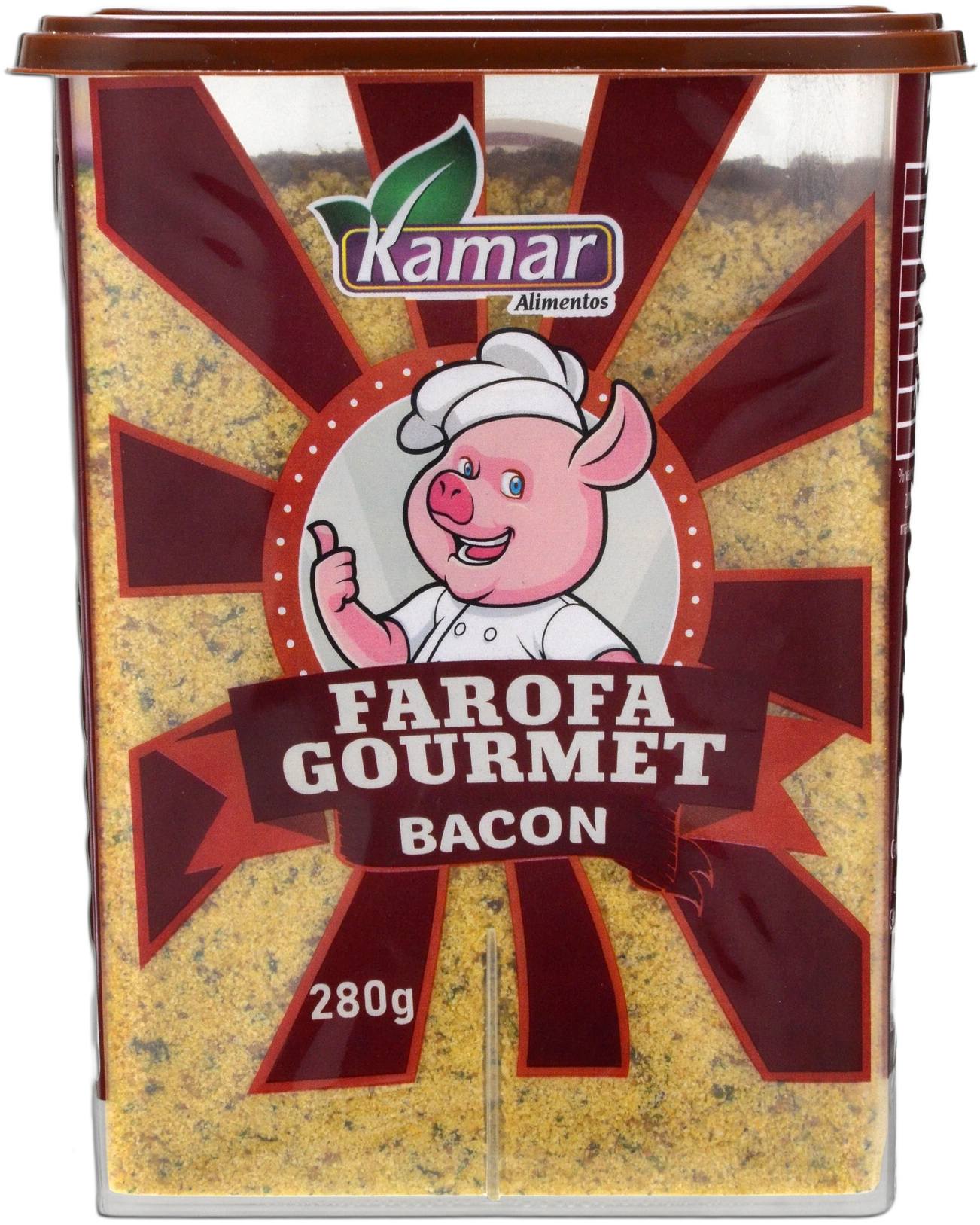 Farofa Gourmet Kamar 400g Bacon
