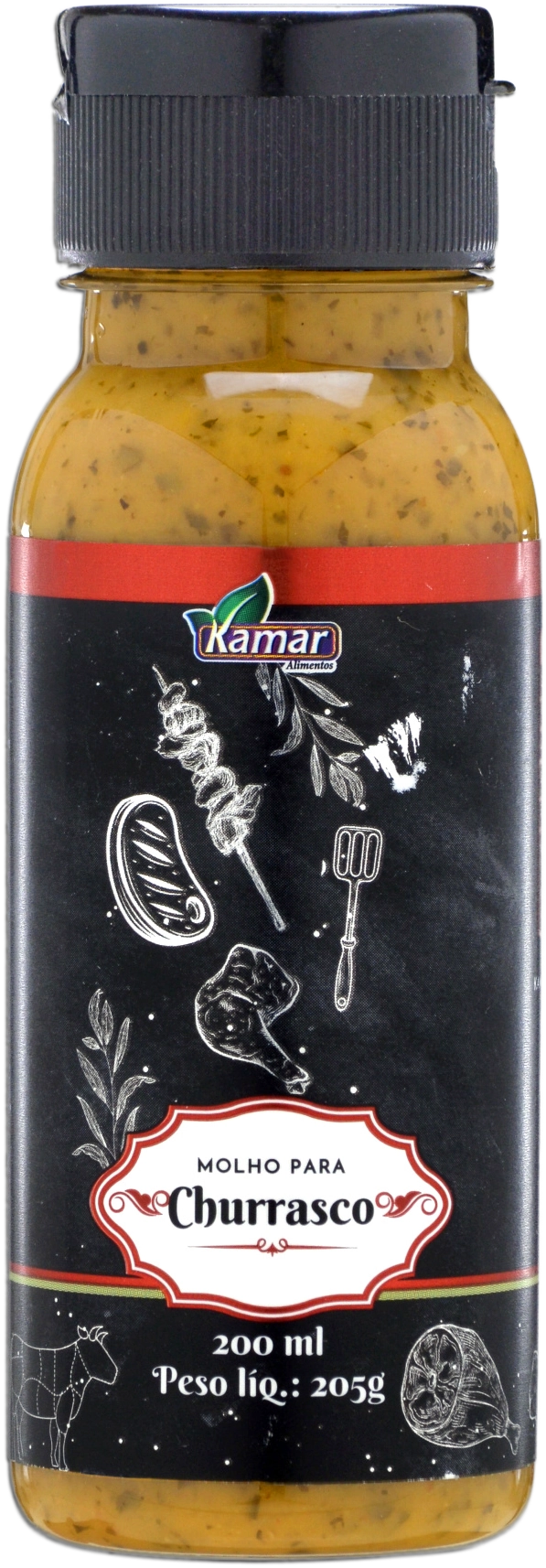 Molho Kamar Gourmet Churrasco 200ml
