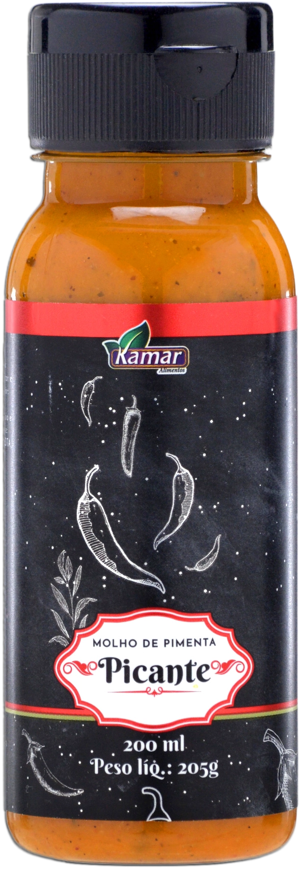 Molho Kamar Gourmet Pimanta Pic 200ml