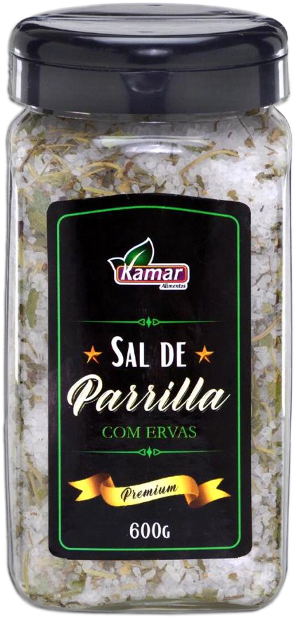 Sal Parrilla Kamar 600g C/ Ervas