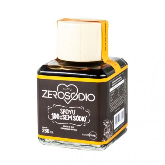 Molho Shoyu Zero Sódio Frasco 250ml