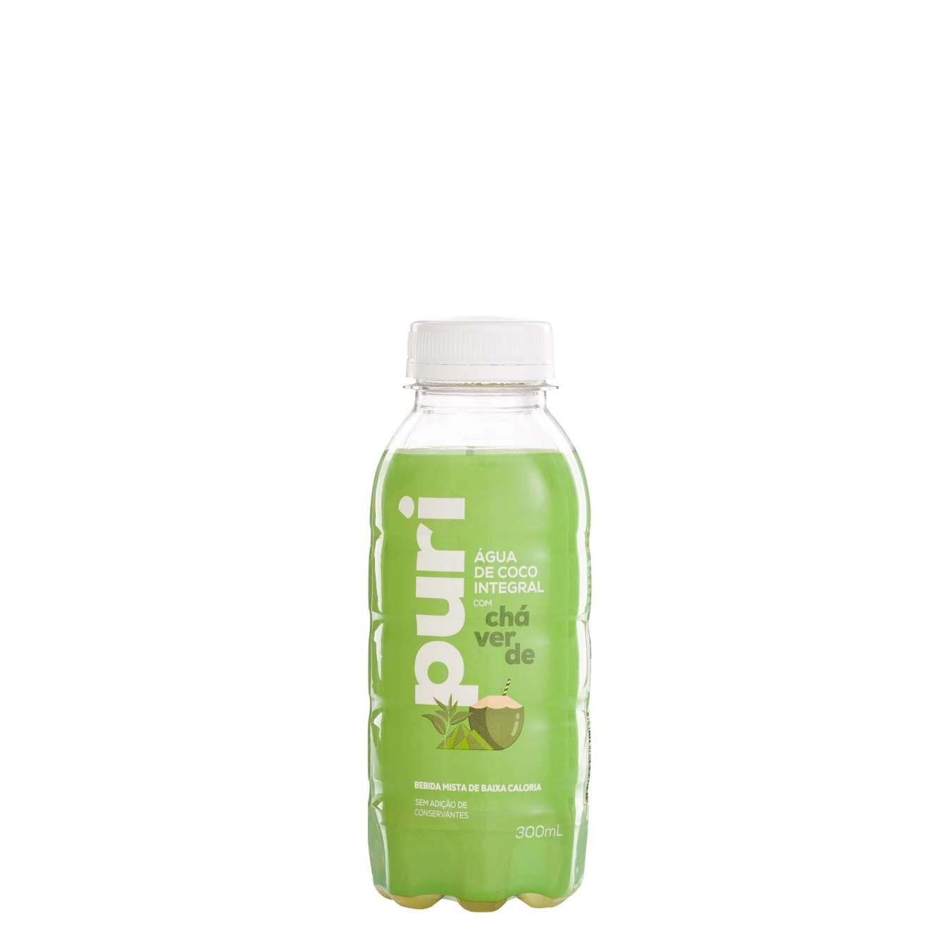 Agua De Coco Puri 300ml Int Resf Cha Verde
