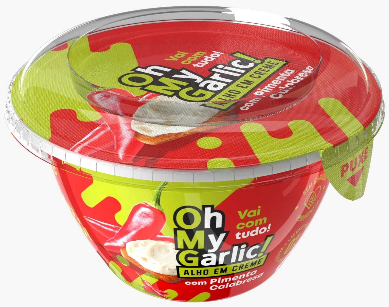 Cr De Alho Oh My Garlic Pim 200g