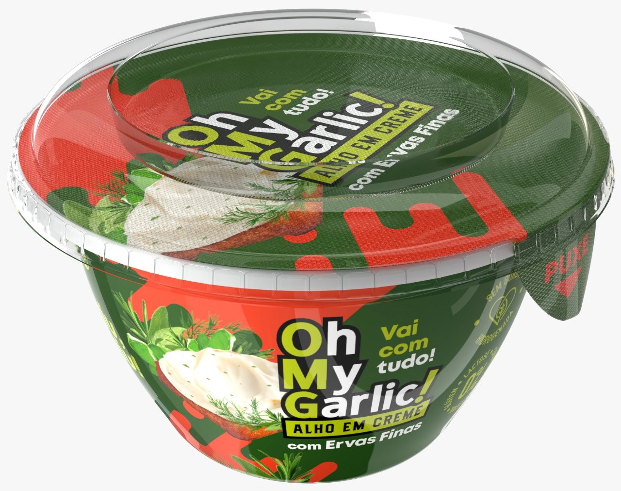 Creme De Alho 200g Oh My Garlic Ervasfinas
