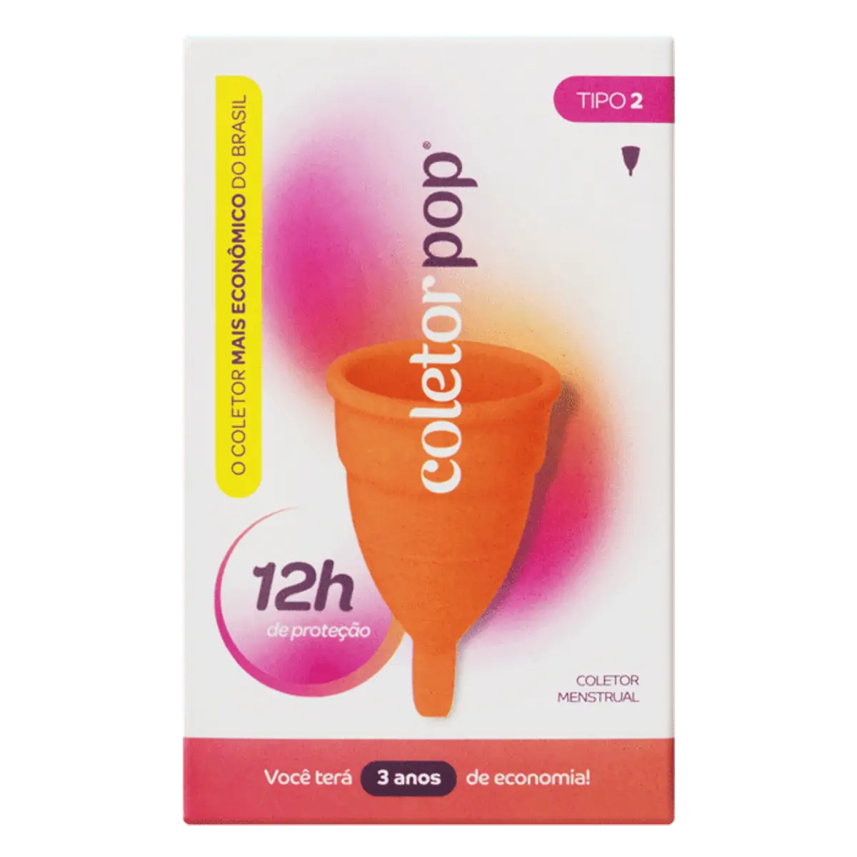 Coletor Menstrual Tipo 2 Coletor Pop