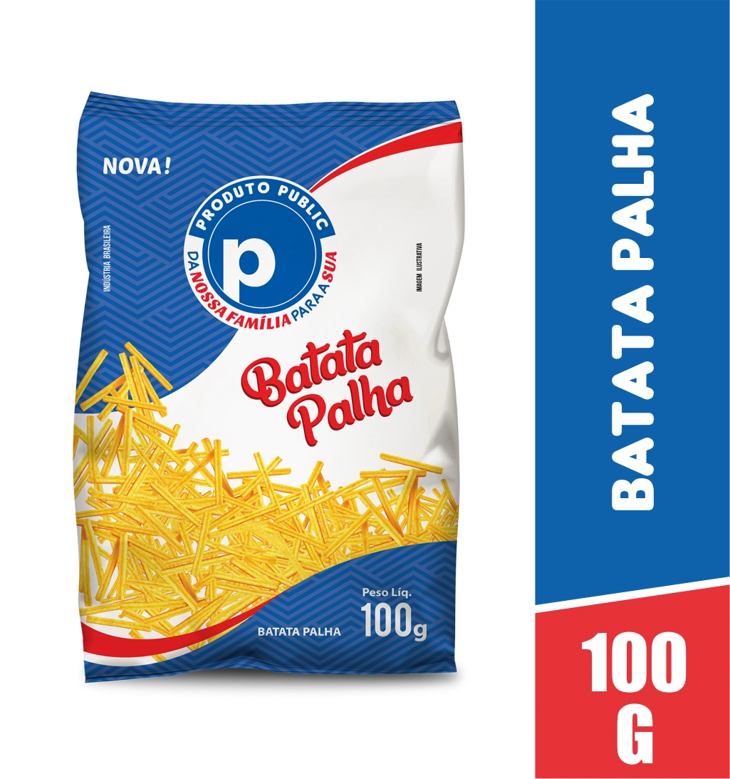 Batata Palha Public 100g