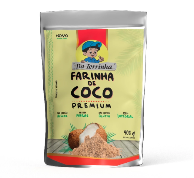Farinha De Coco Da Terrinha 400g