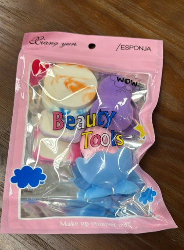 Esponja Maquiagem 7pcs Lc4734 Charm