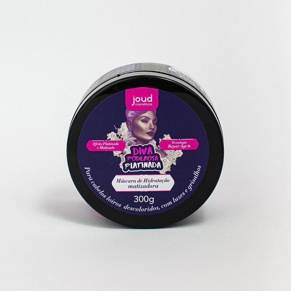 Masc Hidr Joud Diva Poderosa Platinada 300g