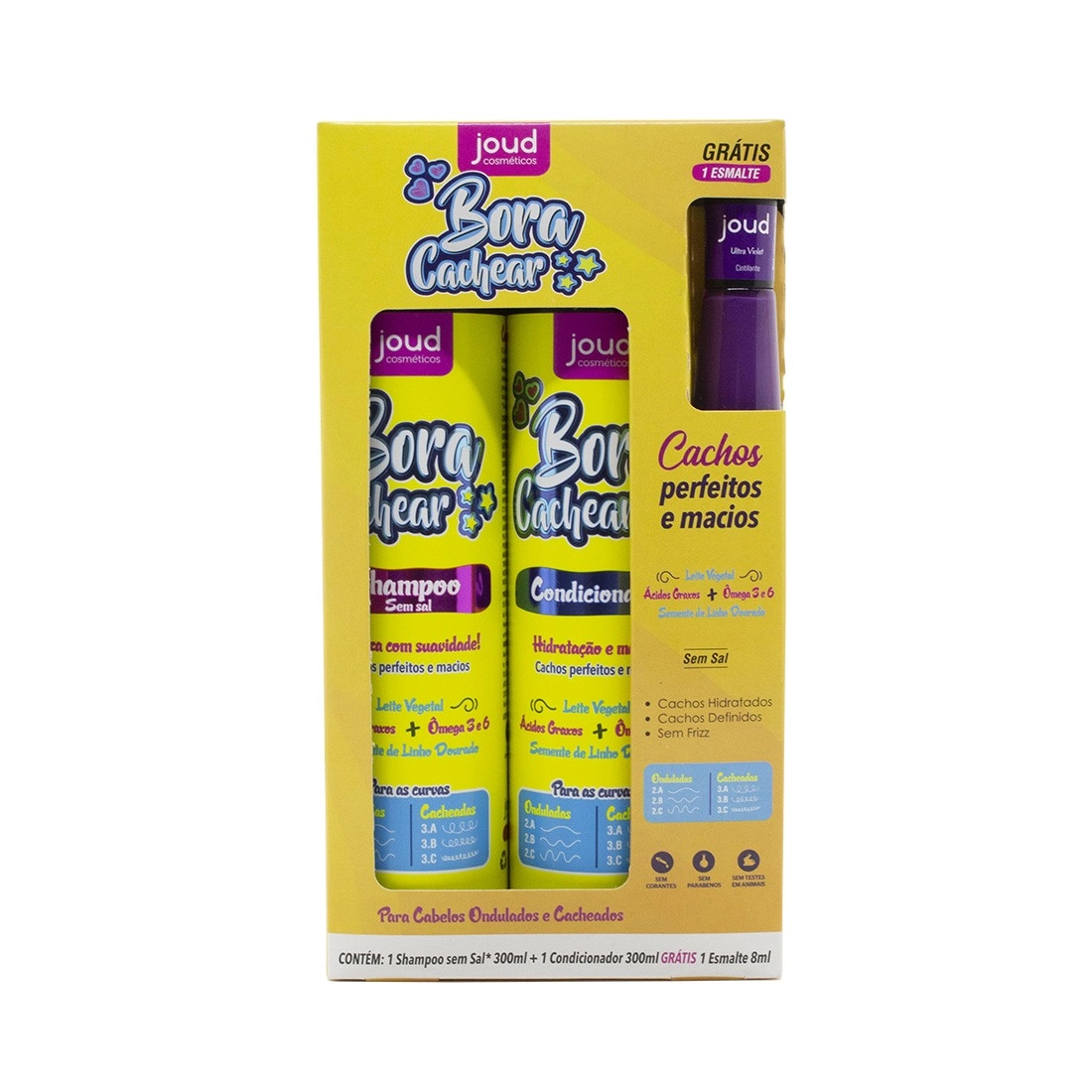 Sh Cond Joud Bora Cachear 300ml Gts Esmalte Joud