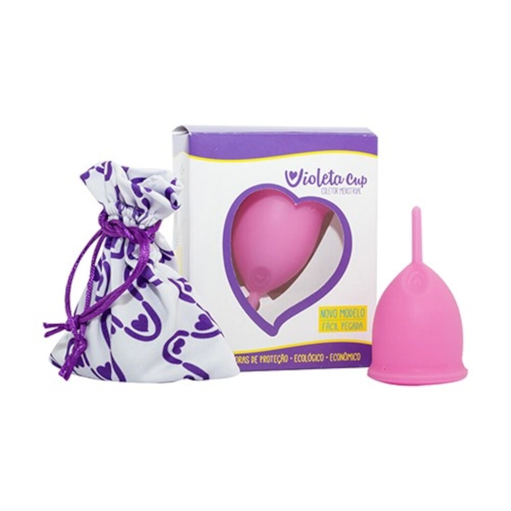 Violeta Cup Coletor Menst A C/filhos Rosa