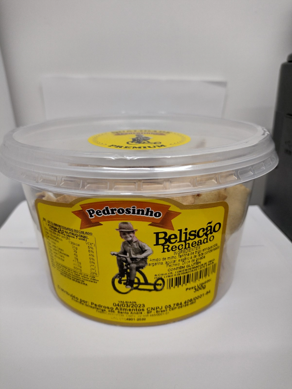 Bisc Finos Pedrosinho 300g Beliscao