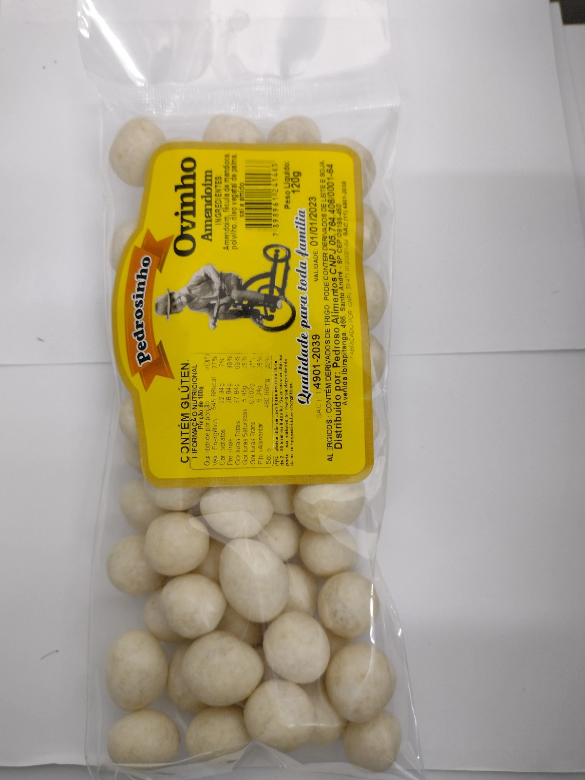 Amendoim Ovinho Pedrosinho 120g