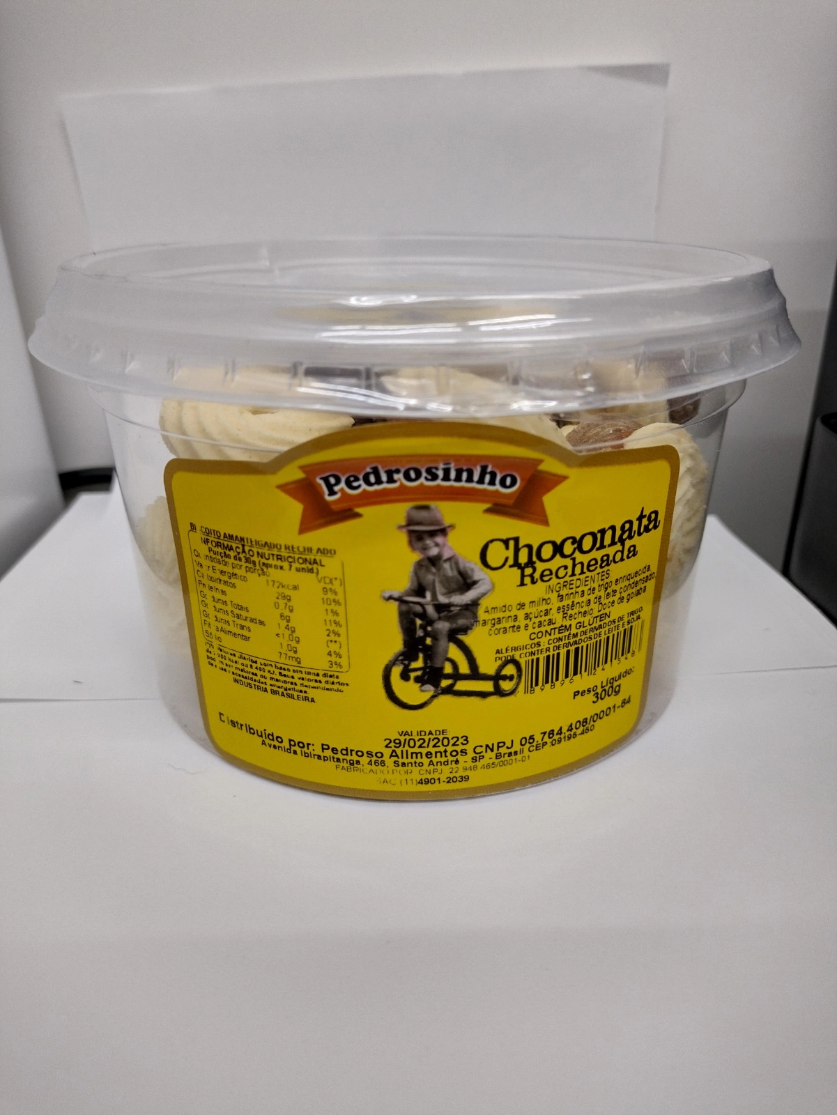 Bisc Amant Pedrosinho 300g Choconata