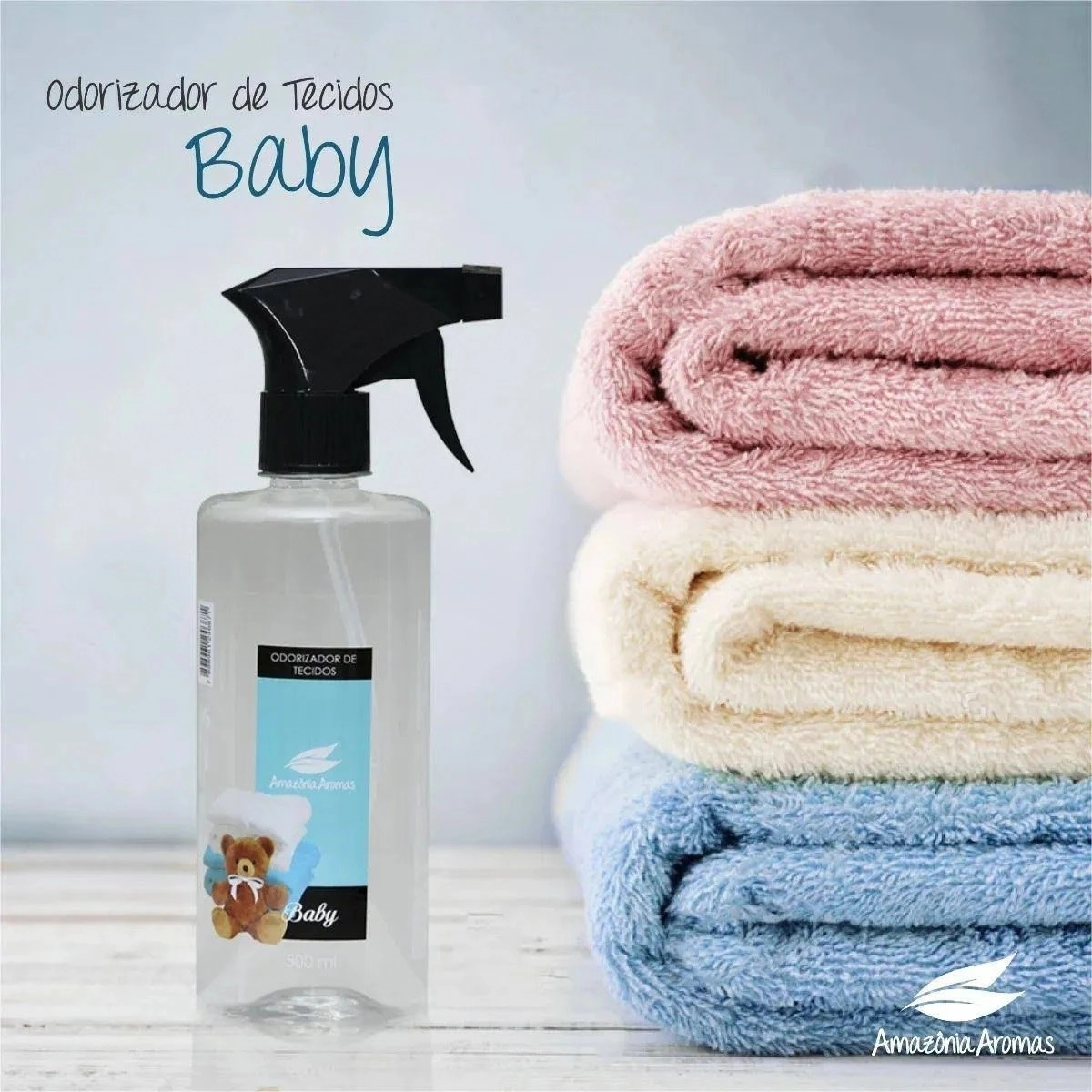 Odorizador De Tecidos Amazonia Aromas Baby 500ml