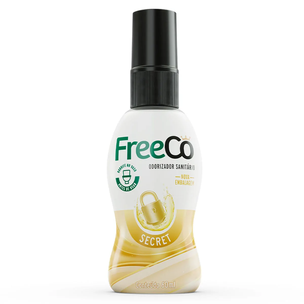 Odorizador Sanitário Secret Freecô 60ml Spray
