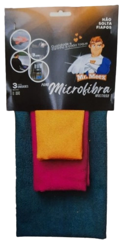 Pano De Microfibra 33 X 42 Mercatex