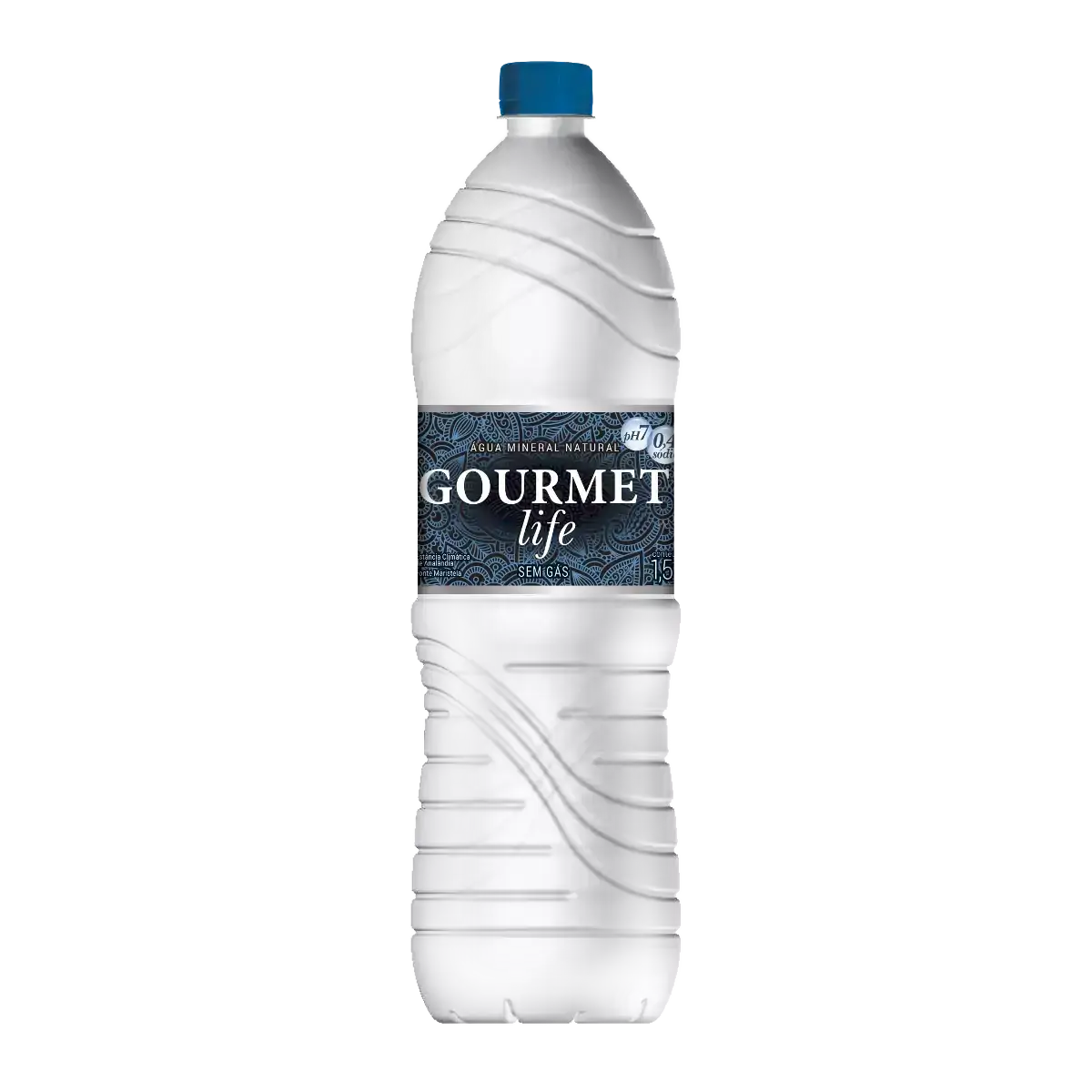 Água Mineral sem Gás GOURMET LIFE Garrafa 1,5 Litro