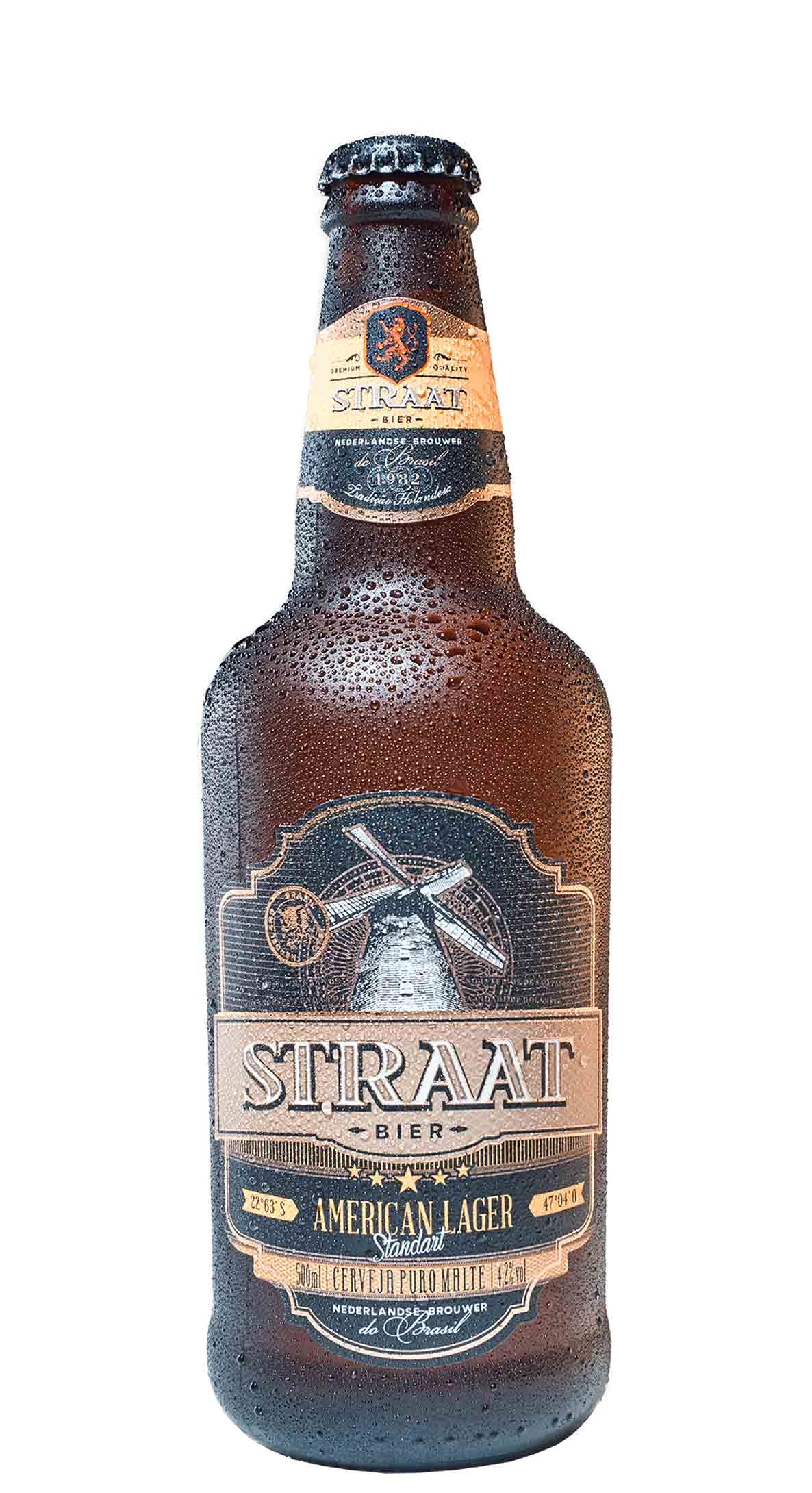 Cerveja Straat 500ml American Lager