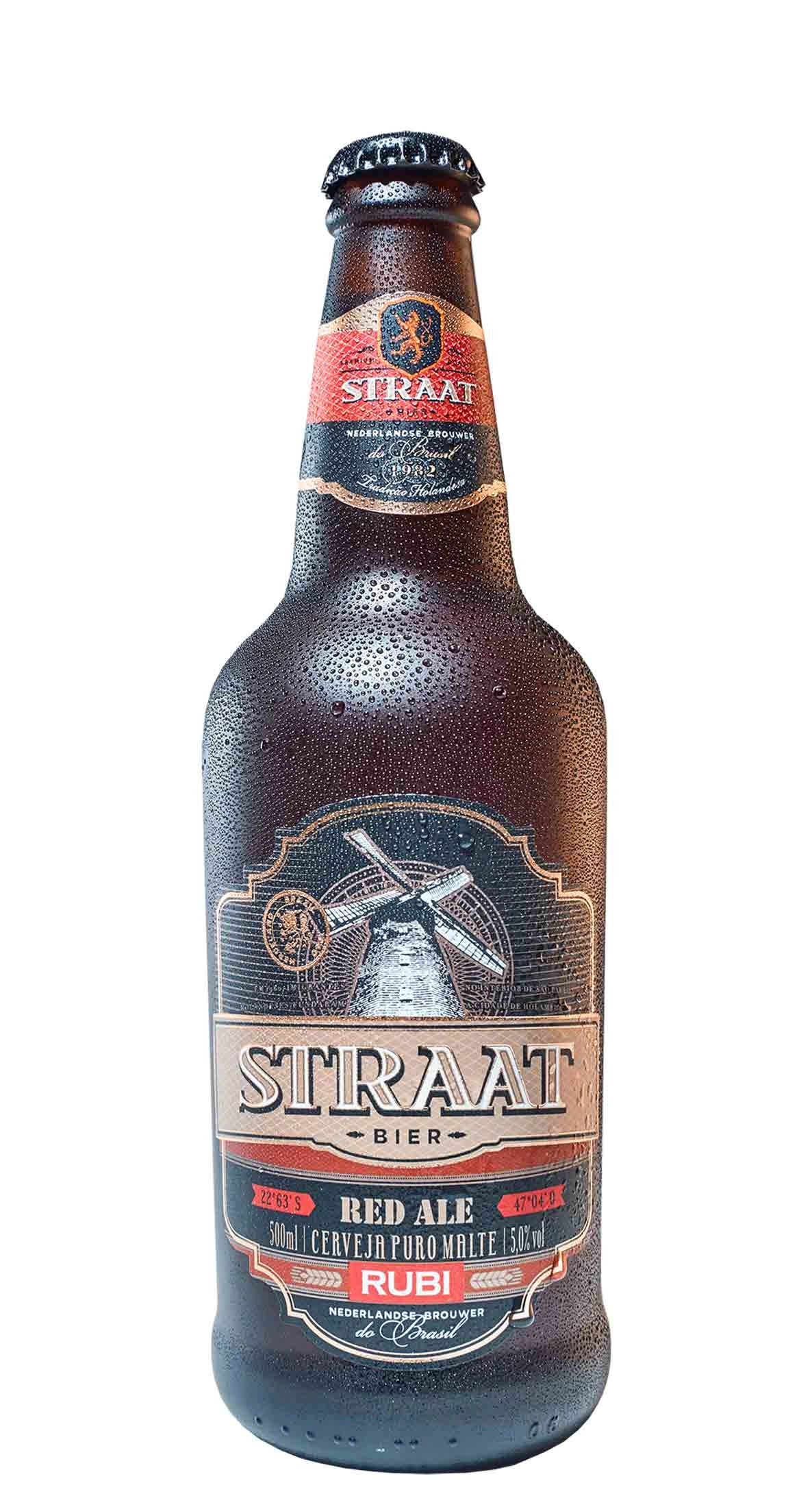 Cerveja Straat 500ml Red Ale