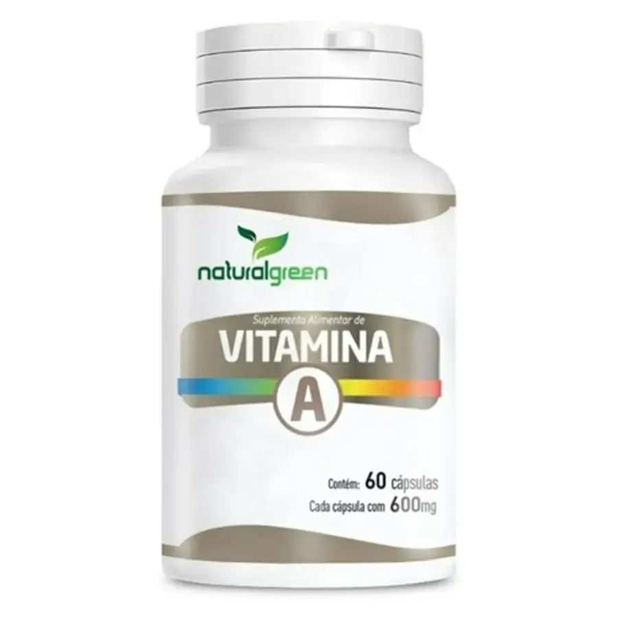 Vitamina A 40 Caps X 500mg Natural Green