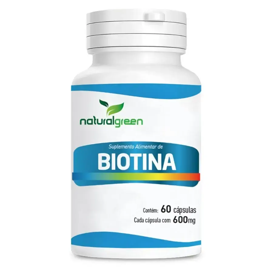 Biotina 40caps Geral Loja Alimentos