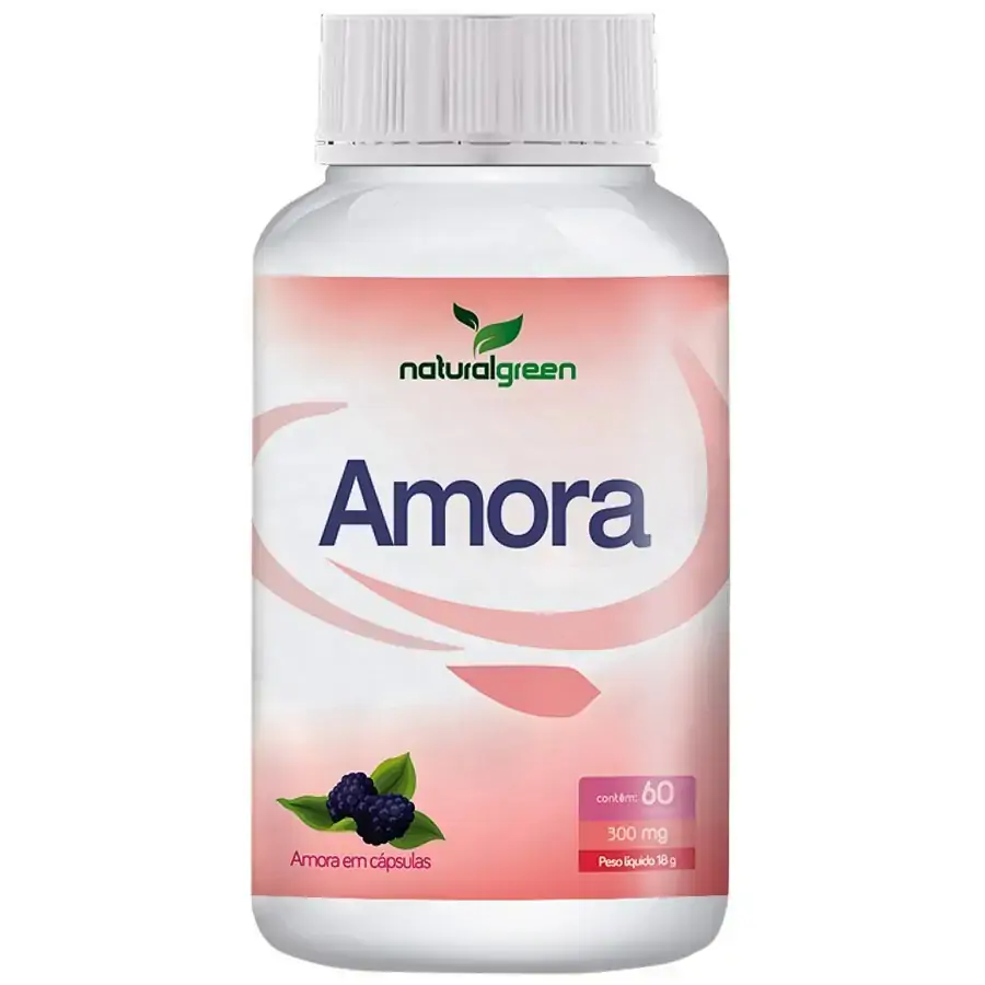 Amora 60 Caps Natural Green