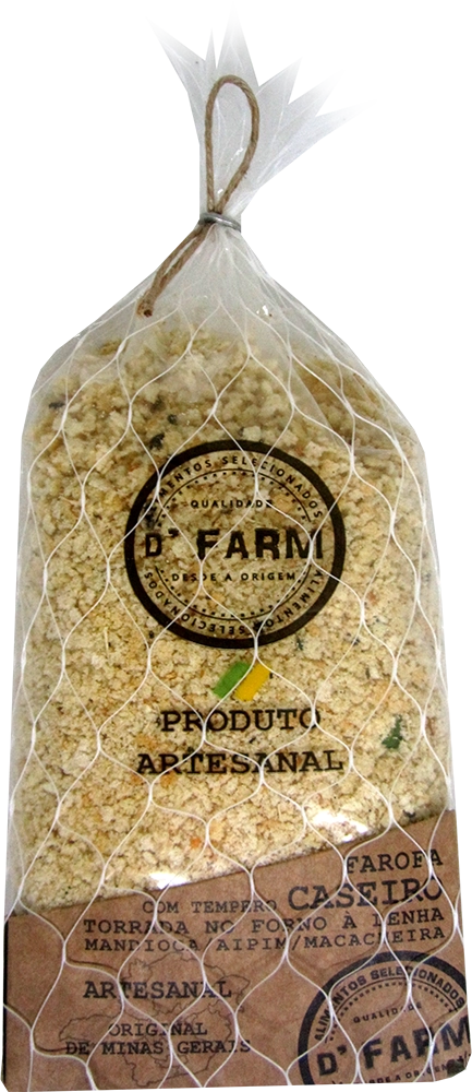 Farofa Mandioca D Farm 250g Temp Caseiro