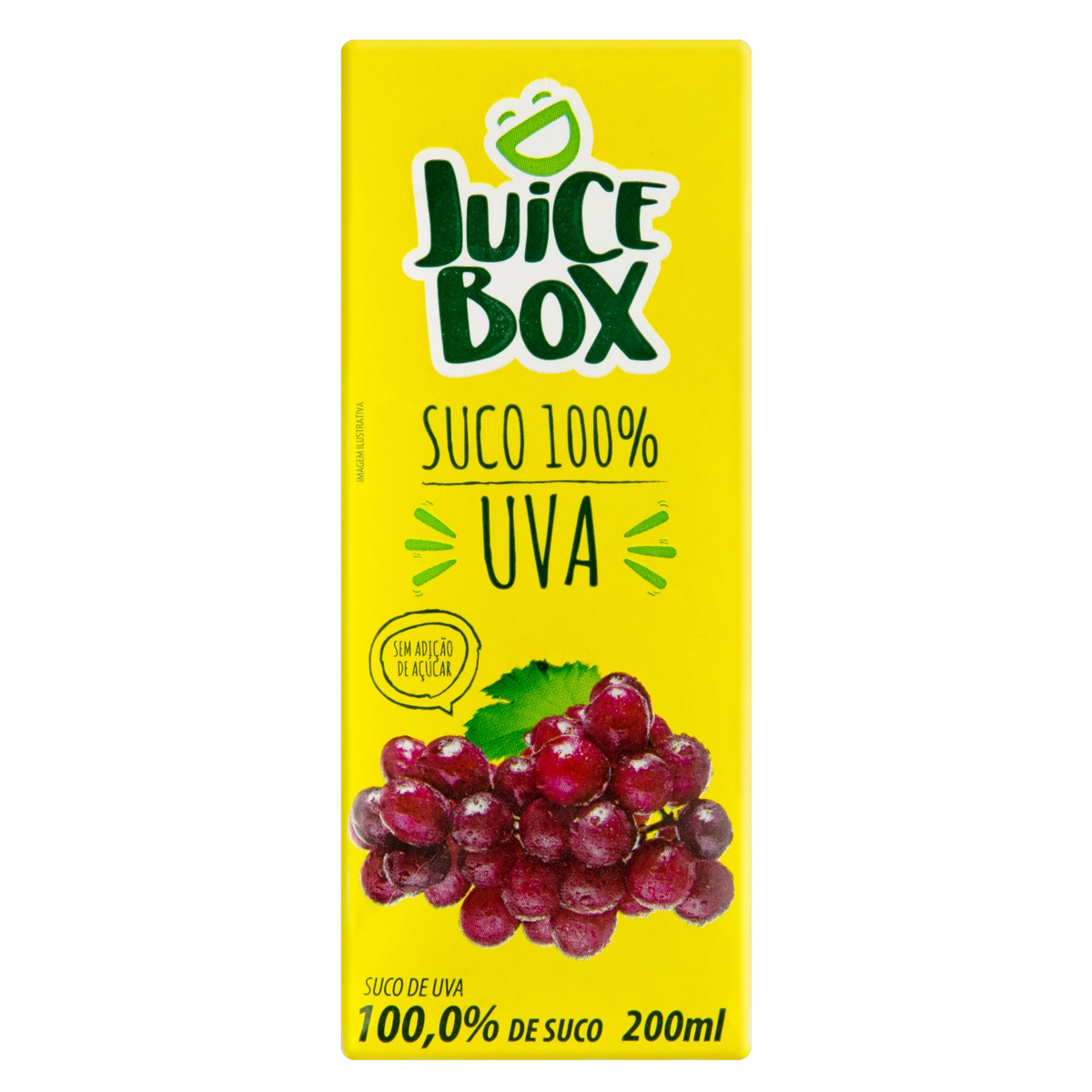 Suco Uva Juice Box Caixa 200ml