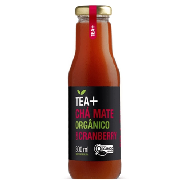 Tea Chá Mate Orgânico Com Cranberry 300ml