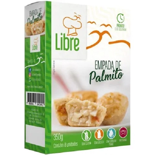 Empada de Palmito Sem Glúten LIBRE 300g